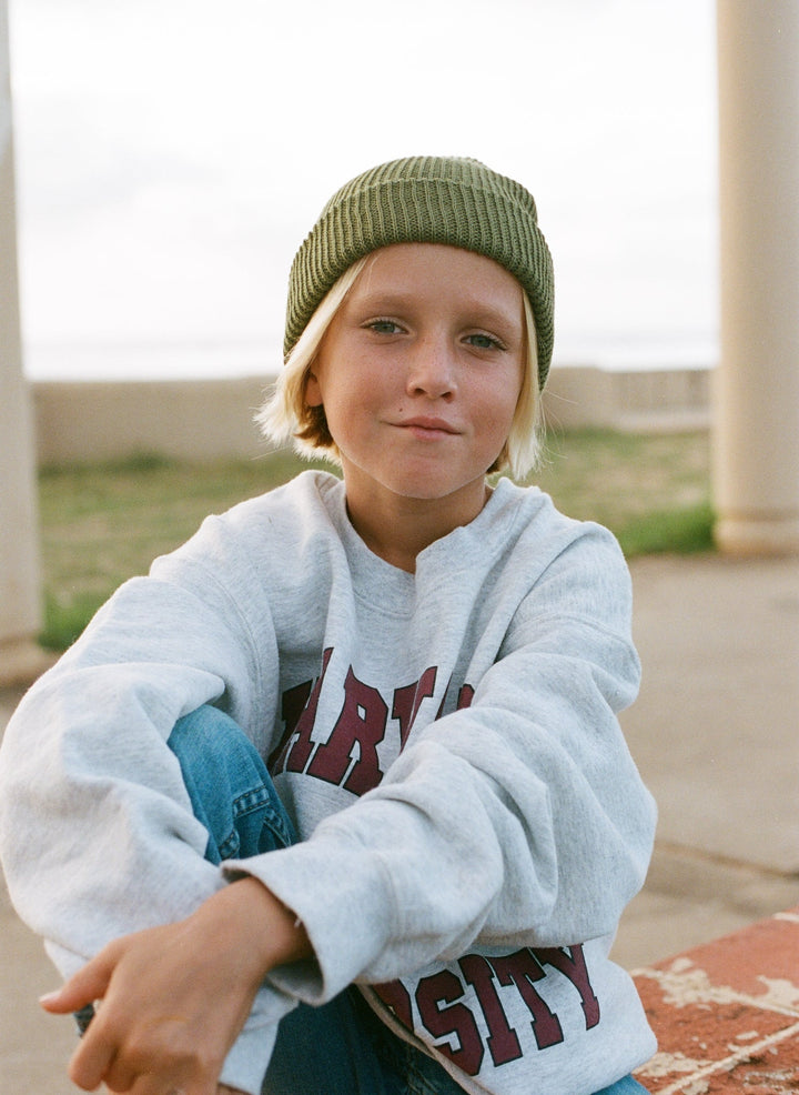 Kids Hemp Slacker Beanie