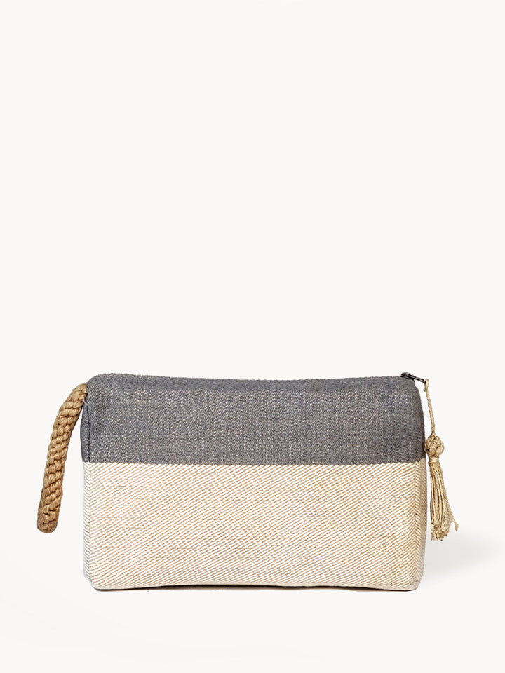 Block A Clutch - Gray by KORISSA