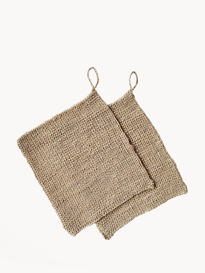 Hemp Washcloth (Set of 2) by KORISSA