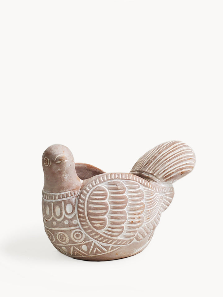 Terracotta Pot - Turtle Dove by KORISSA