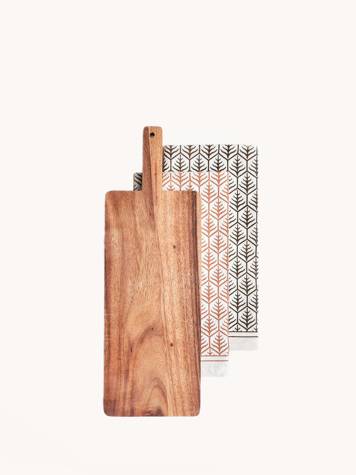 Wooden Serving Board Gift Set - Large