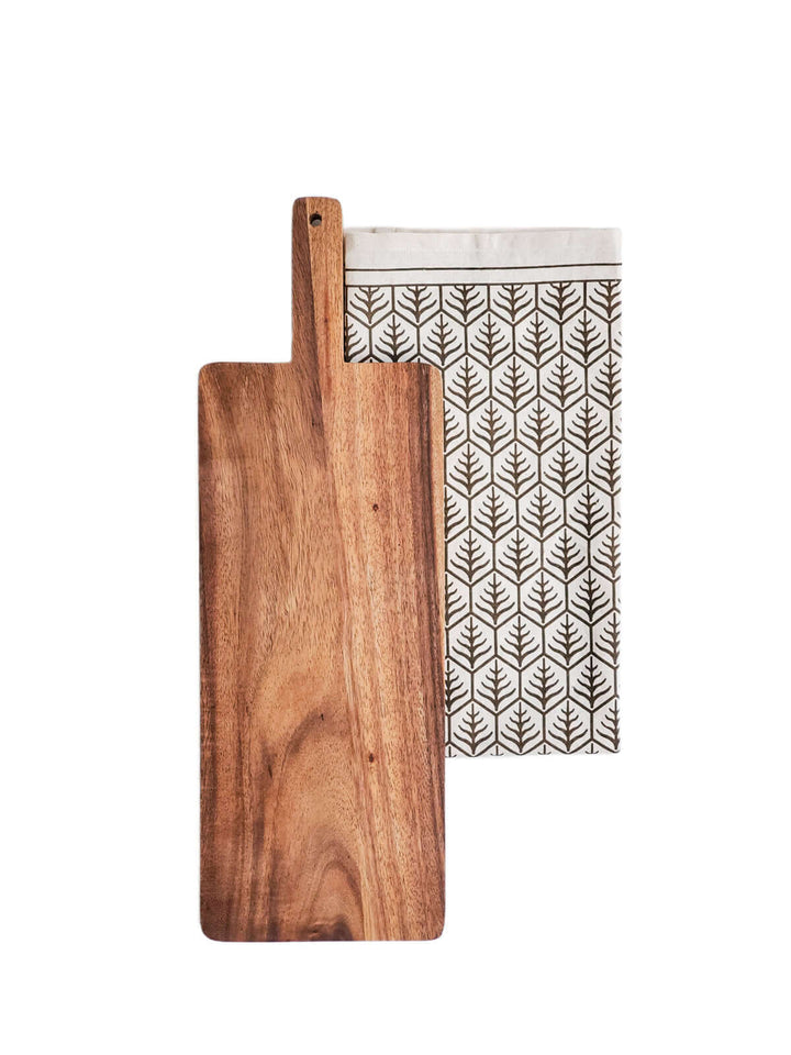 Wooden Serving Board Gift Set - Large