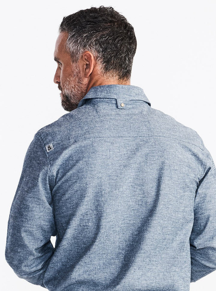 Long Sleeve Work Shirt - Indigo