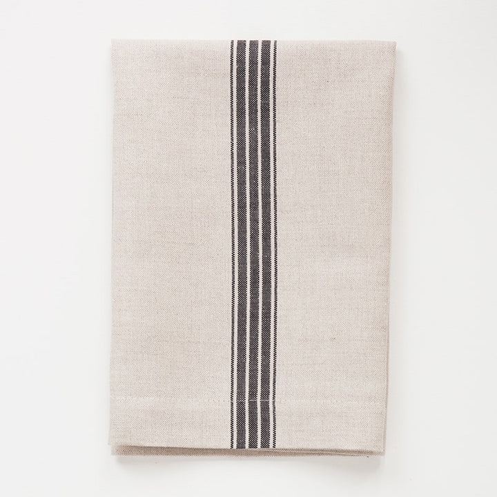 S/4 - Provincial Napkins - Natural / French Navy