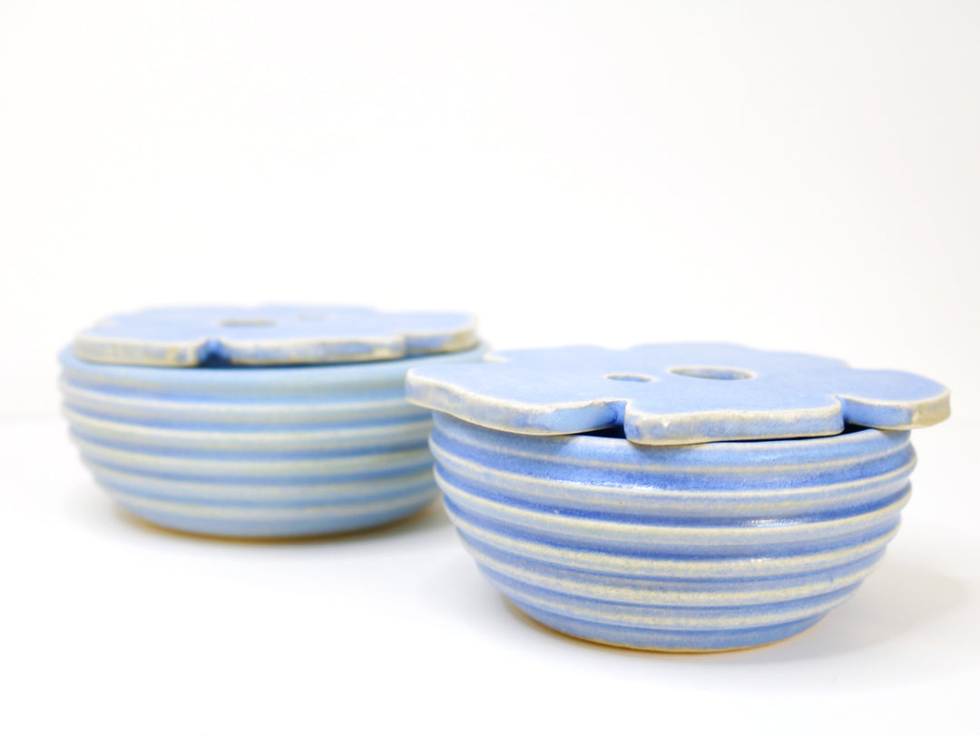 HUNNY BOWLS BLU (Set of two. Assorted sizes)