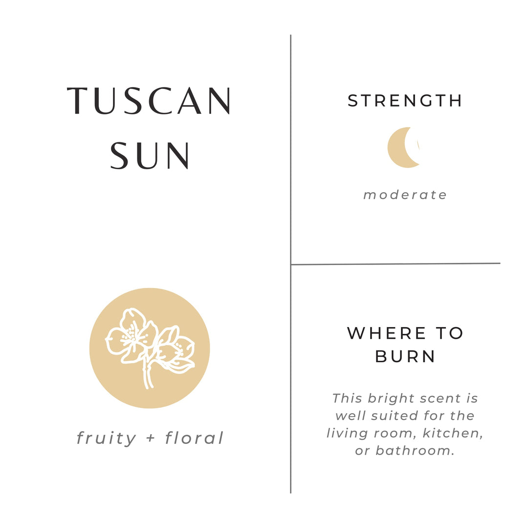 Tuscan Sun - Orange + Frankincense + Jasmine