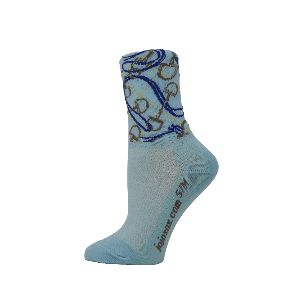 Baby Blue "Bit of Class" Paddock Sox