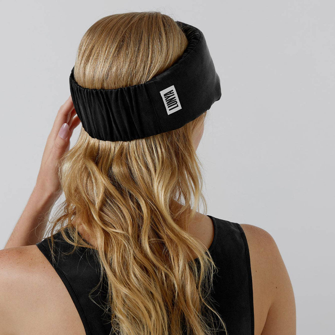 Silk Sleep Mask Blk