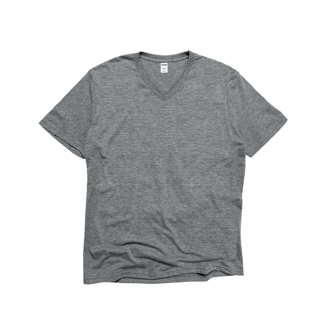 Unisex Eco-Triblend Short Sleeve V-Neck Tee