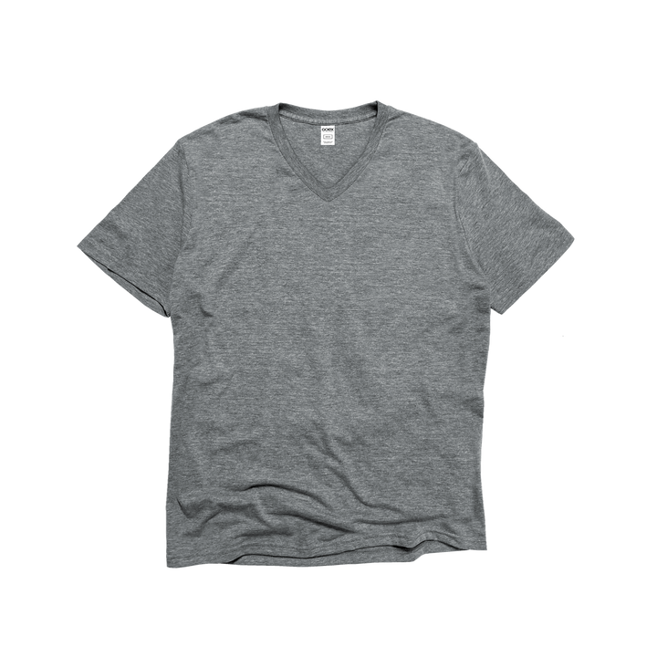 Unisex Eco-Triblend Short Sleeve V-Neck Tee