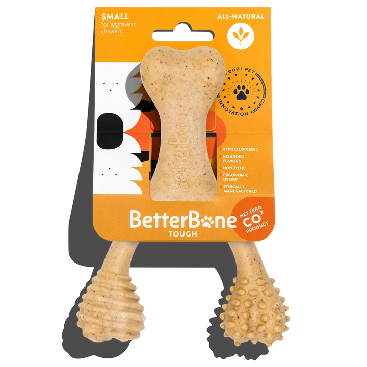 BetterBone TOUGH — Sustainable All-Natural Dental Cleaning Chew for Superchewer Dogs & Puppies by The Better Bone Natural Dog Bone