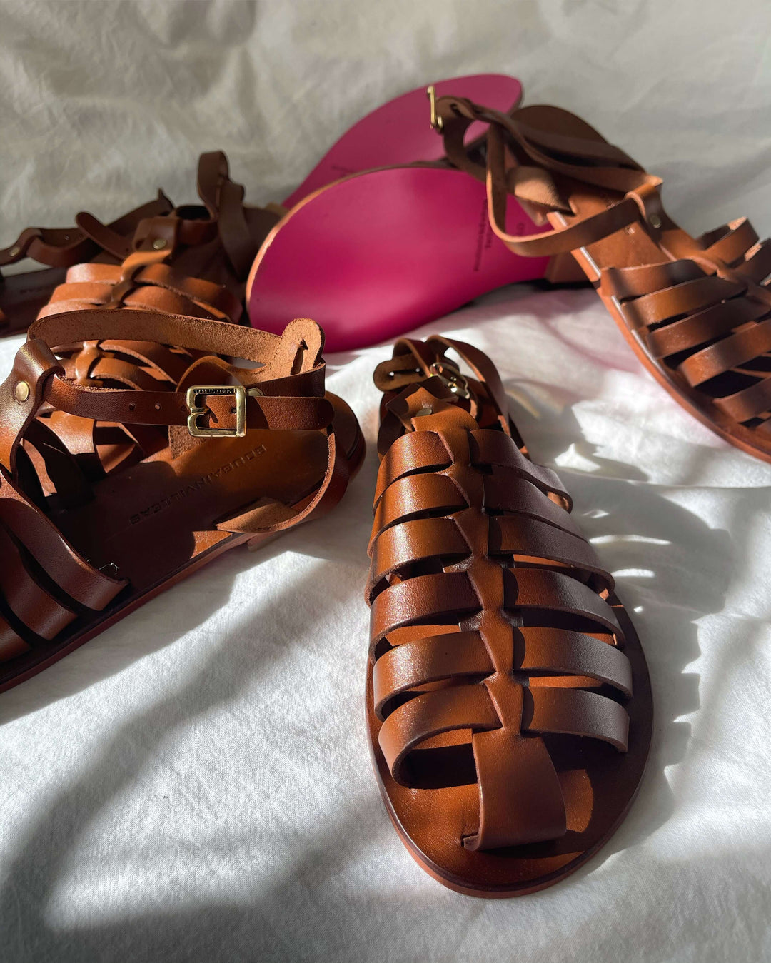 Yapo Sandals- Brown