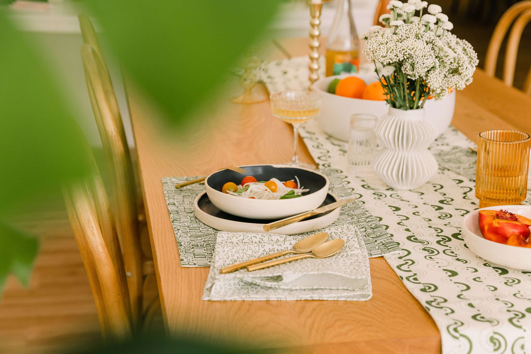 Basilone in Cereus - Pair of Napkins