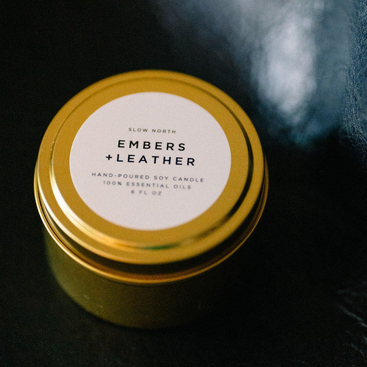 Embers + Leather - Vetiver + Cedar + Patchouli