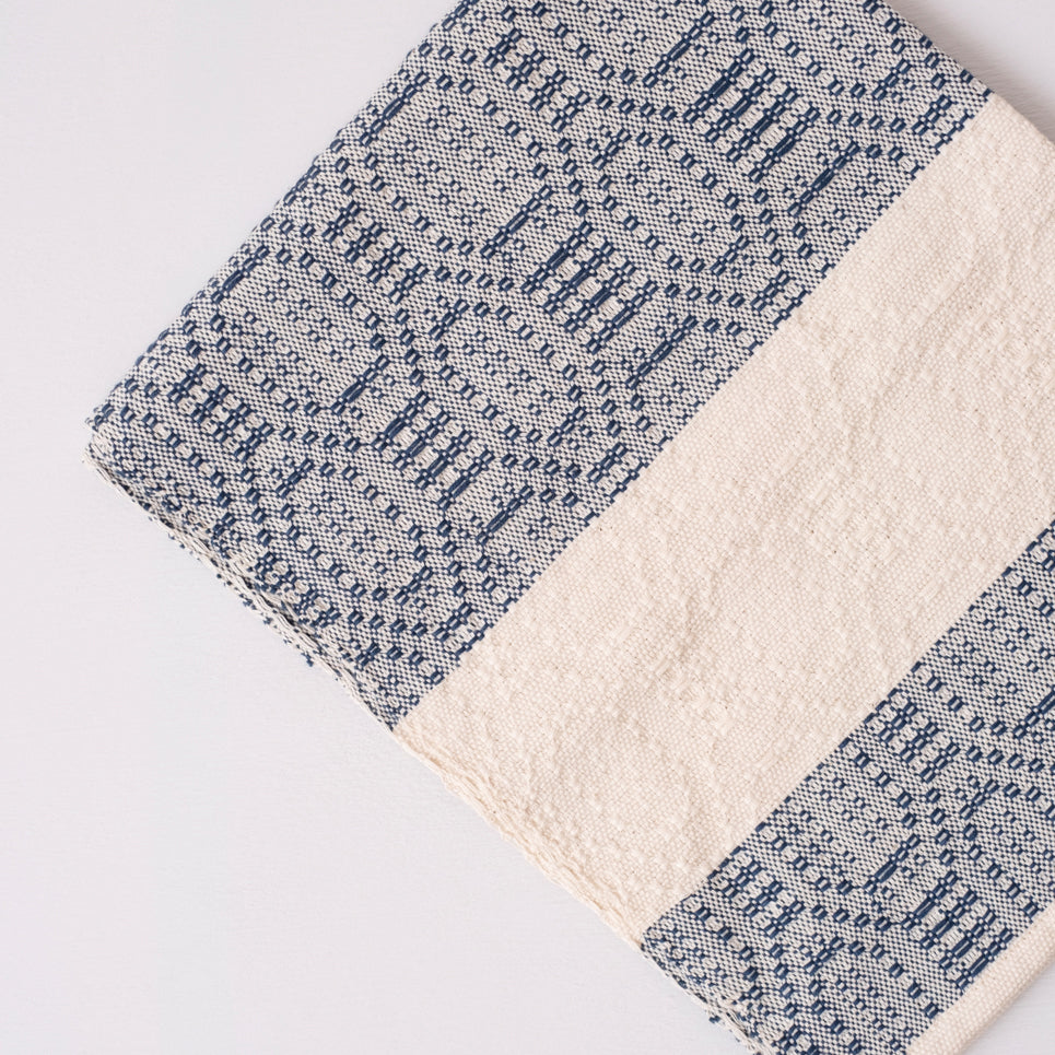 Homestead Hand Towel ~ Indigo