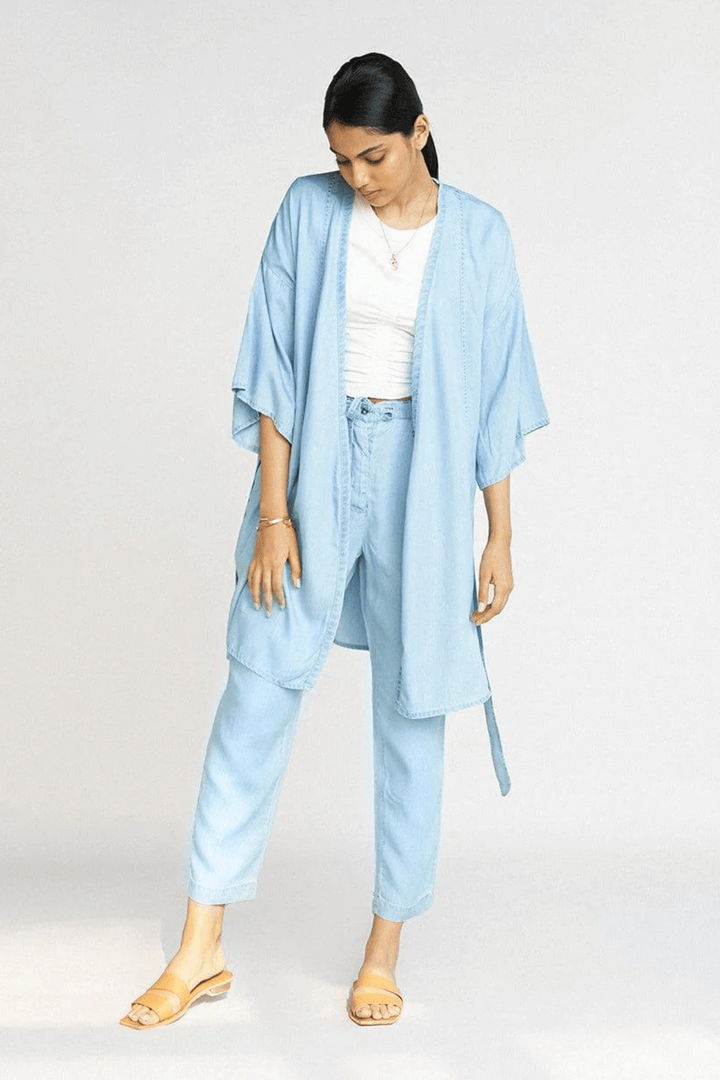 Wrapped In Happiness Set in Blue Denim