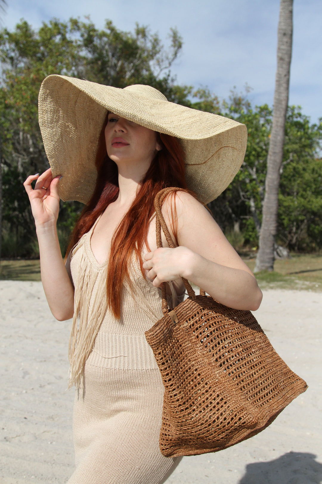 Gisete Beach Tote Bag