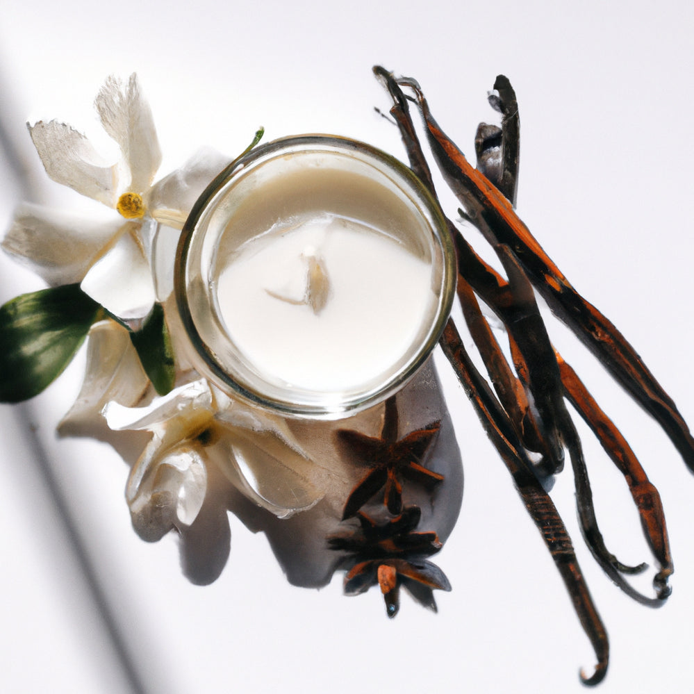 bloom at night / jasmine + vanilla + clove candle