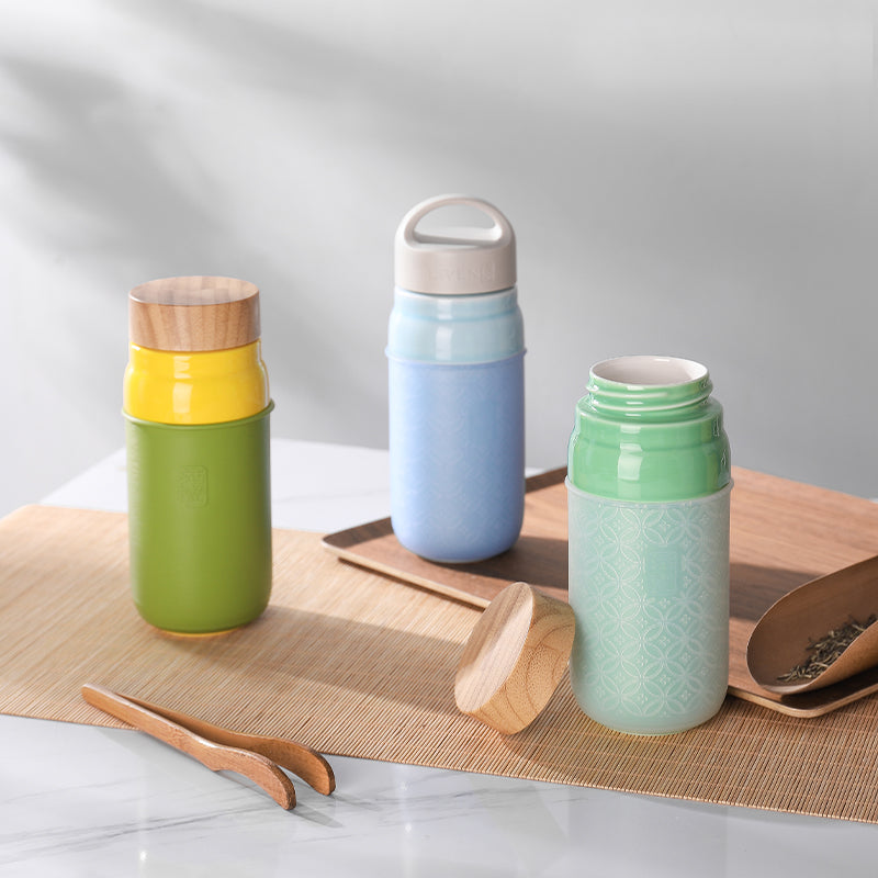 Simple Is Beautiful Ceramic Tumbler / 17 oz