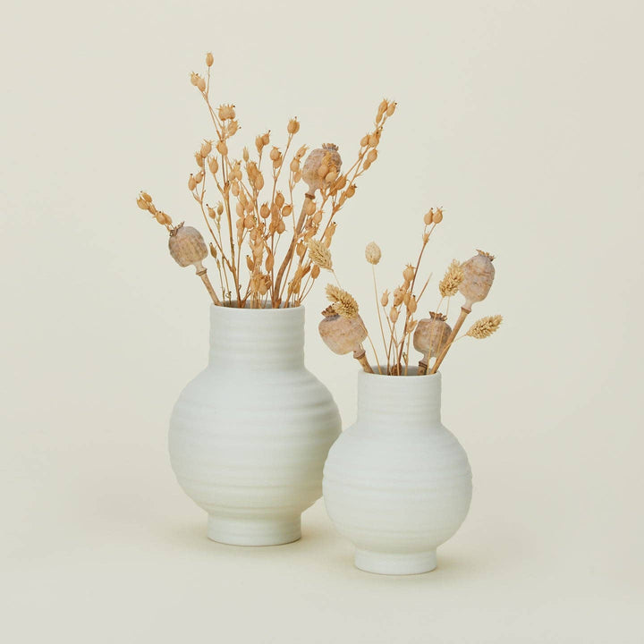 BONE CERAMIC VASE