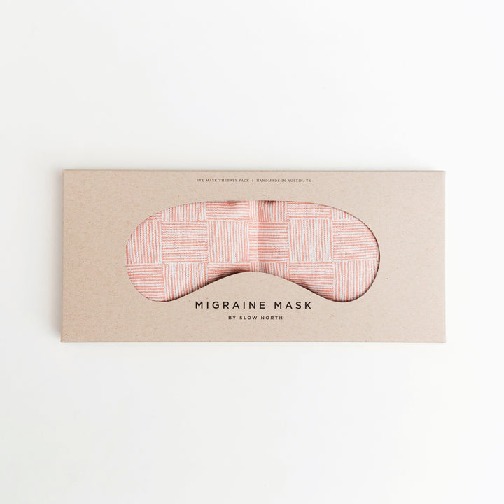 Eye Mask - Pink Pampas