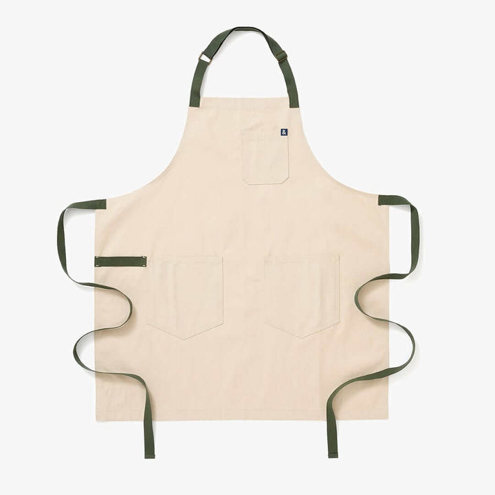 The Essential Apron - Sage White