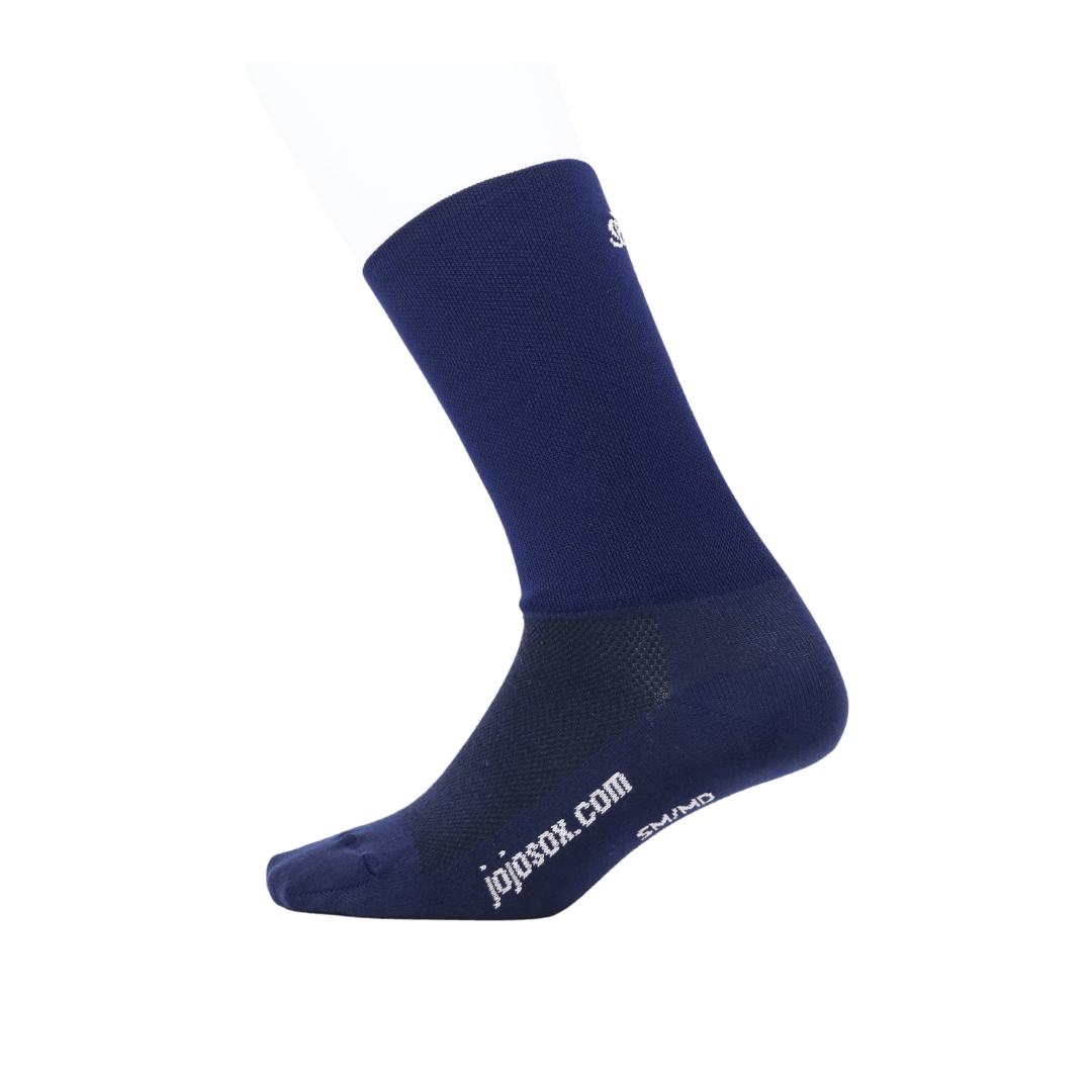 Navy 6" Paddock Sox