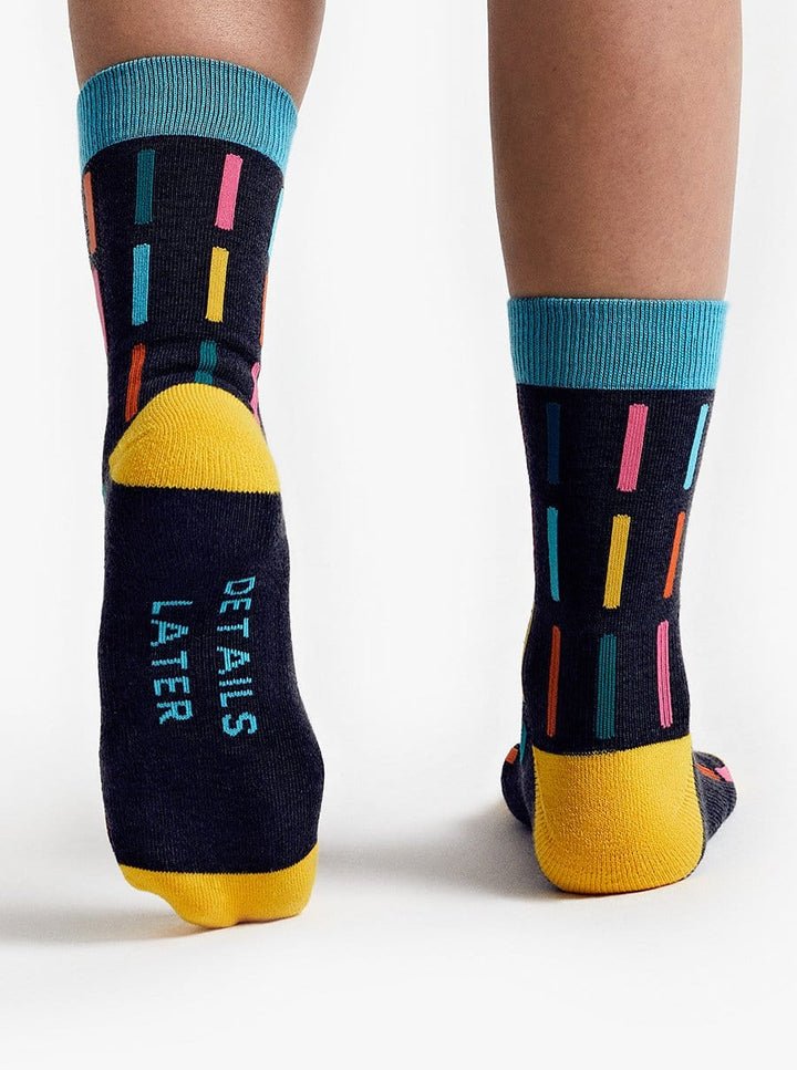 The Socks - Dream First Details Later Navy