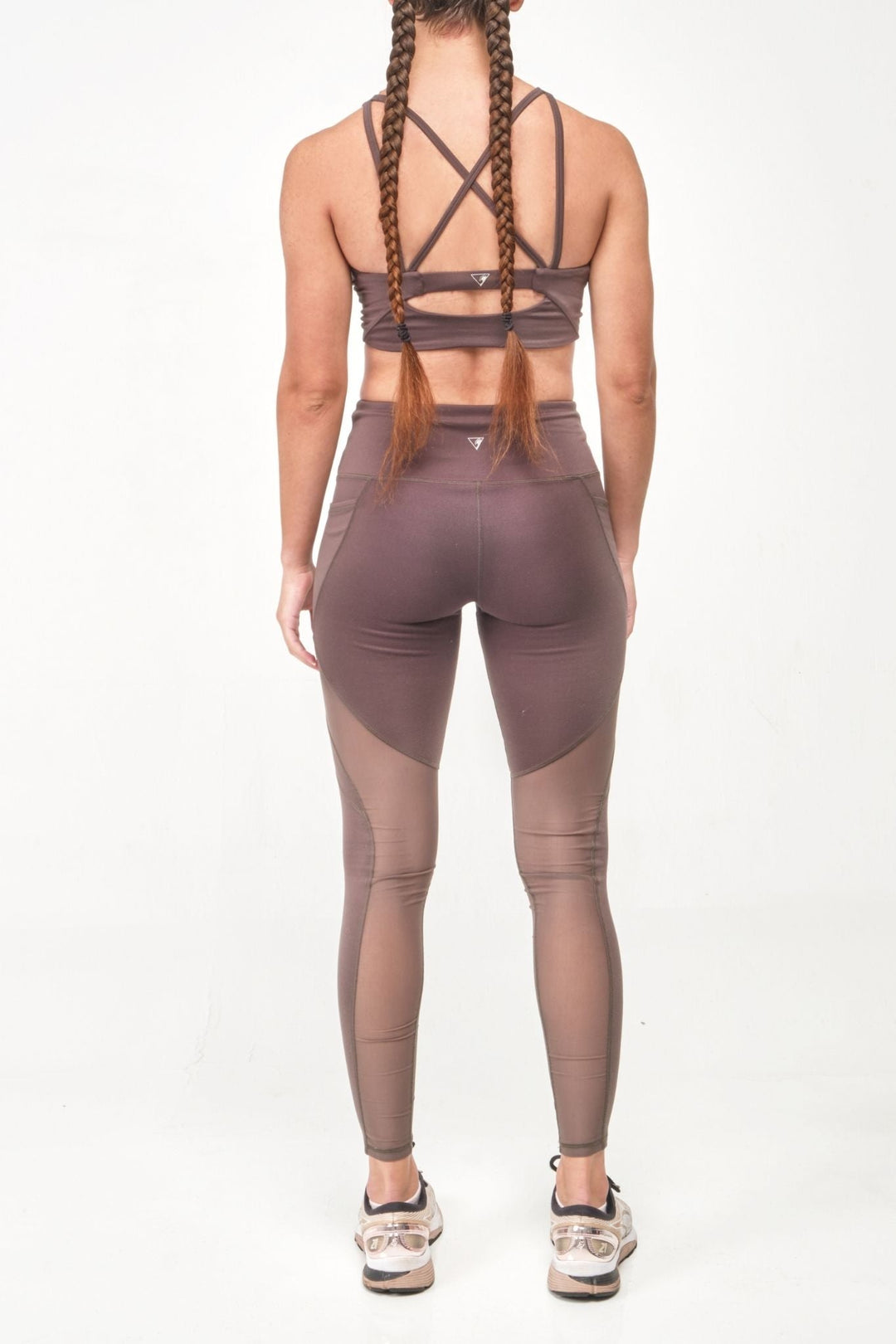 High-Rise Mesh Legging with Pockets by Seaav