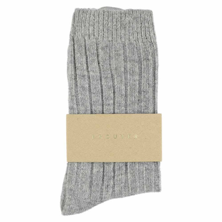 Light Grey Cashmere Socks