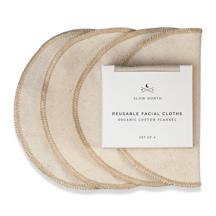 Set of 4 Reusable Facial Cloths