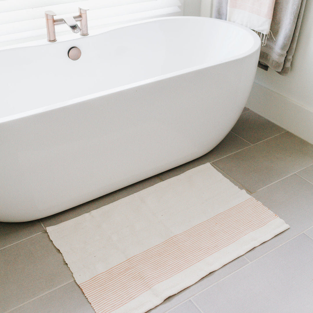 Riviera Bath Mat - Blush