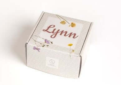 Organic new baby gift set - welcome little one!