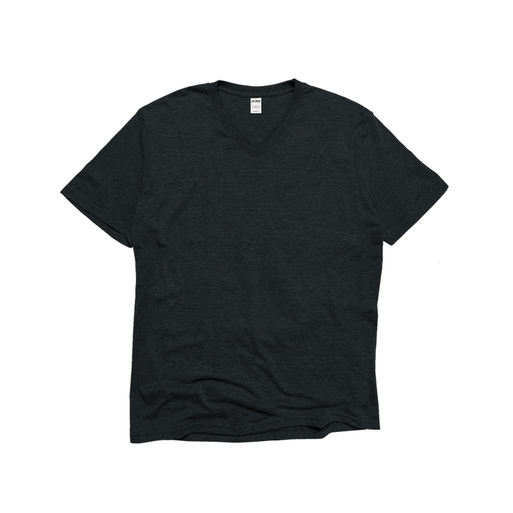 Unisex Eco-Triblend Short Sleeve V-Neck Tee