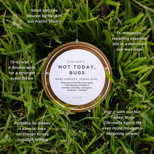 Not Today, Bugs - Mosquito Candle