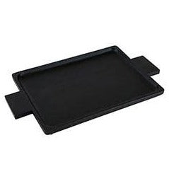 Black Wood Serving Tray With Handles