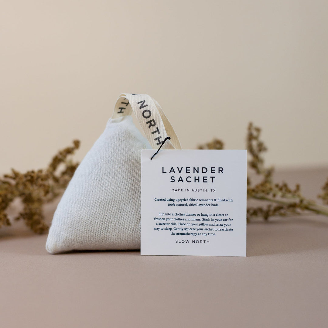 Lavender Sachet - Cotton Natural