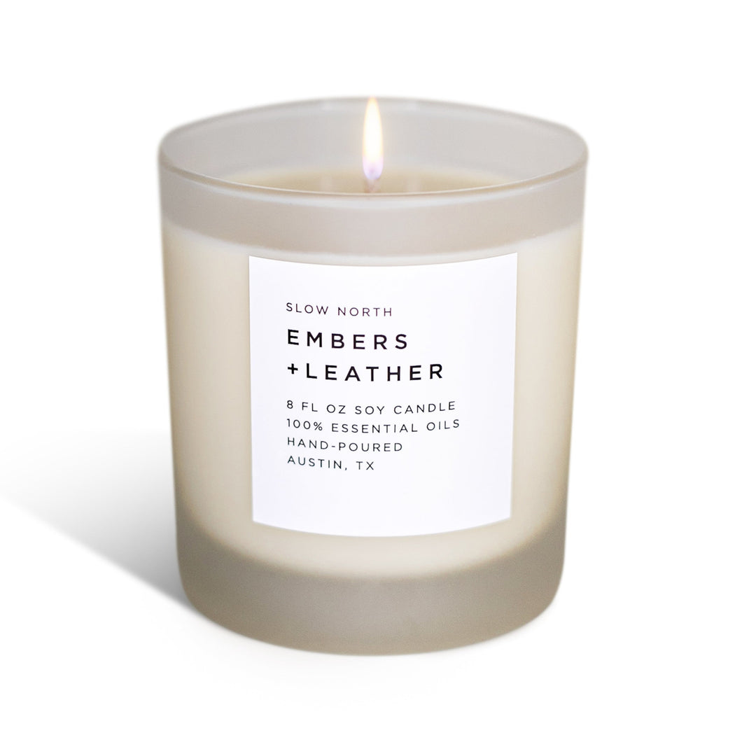 Embers + Leather - Vetiver + Cedar + Patchouli