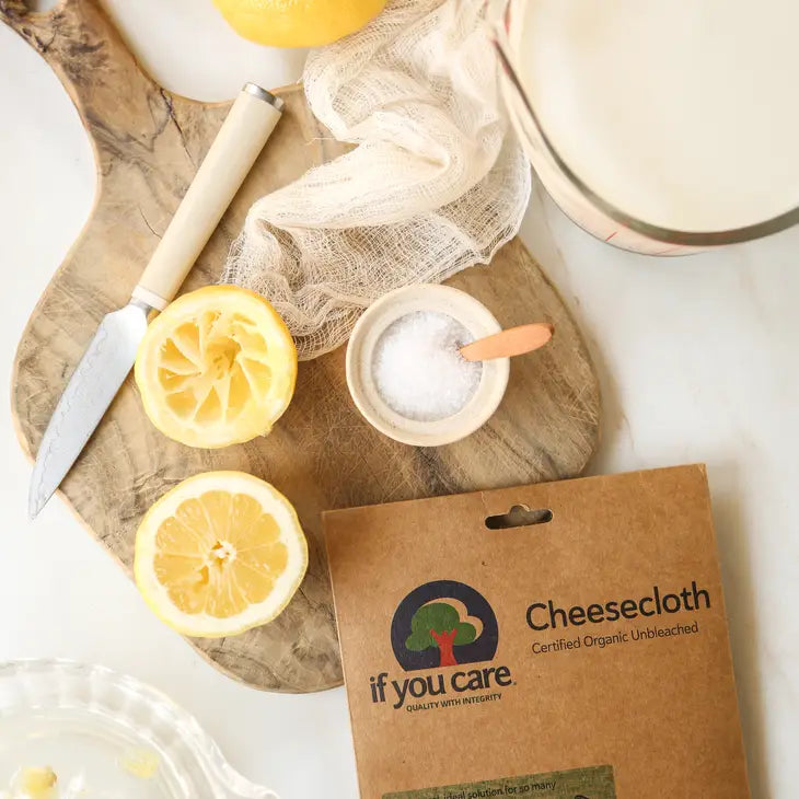 Certified Organic Unbleached Cheesecloth