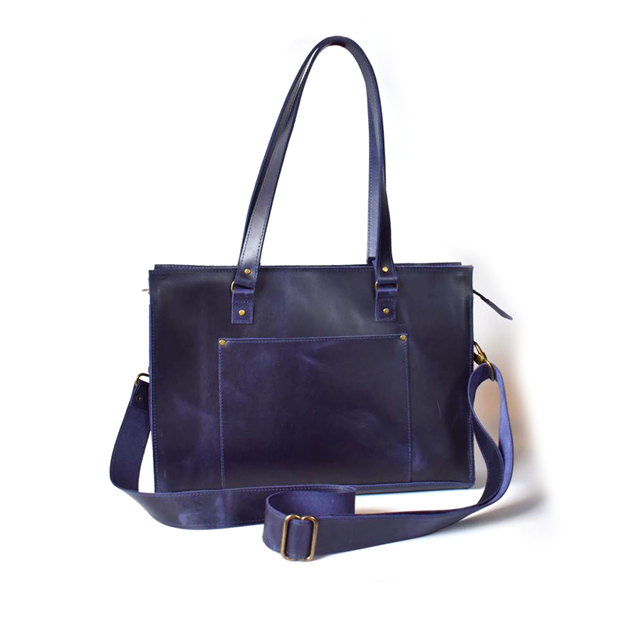 Andean Laptop Bag in Navy by SutiSana