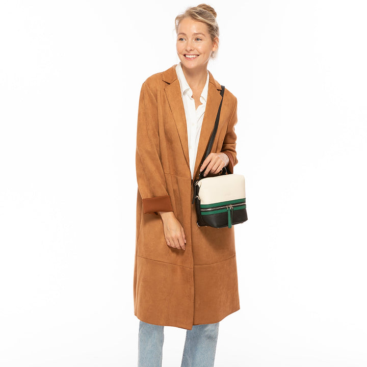 SUSU The Ashley Leather Backpack Purse
