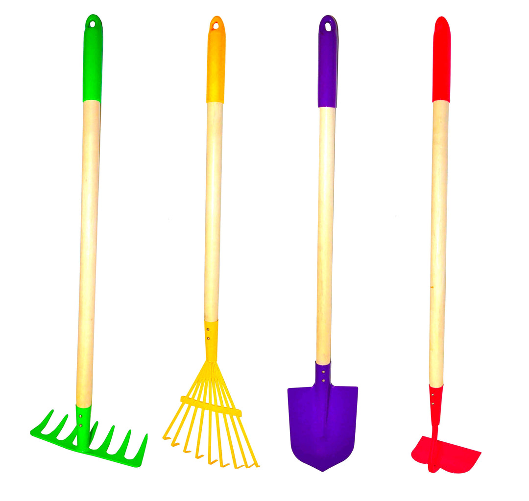 JustForKids Kids Garden Tools Set, 4 Pieces