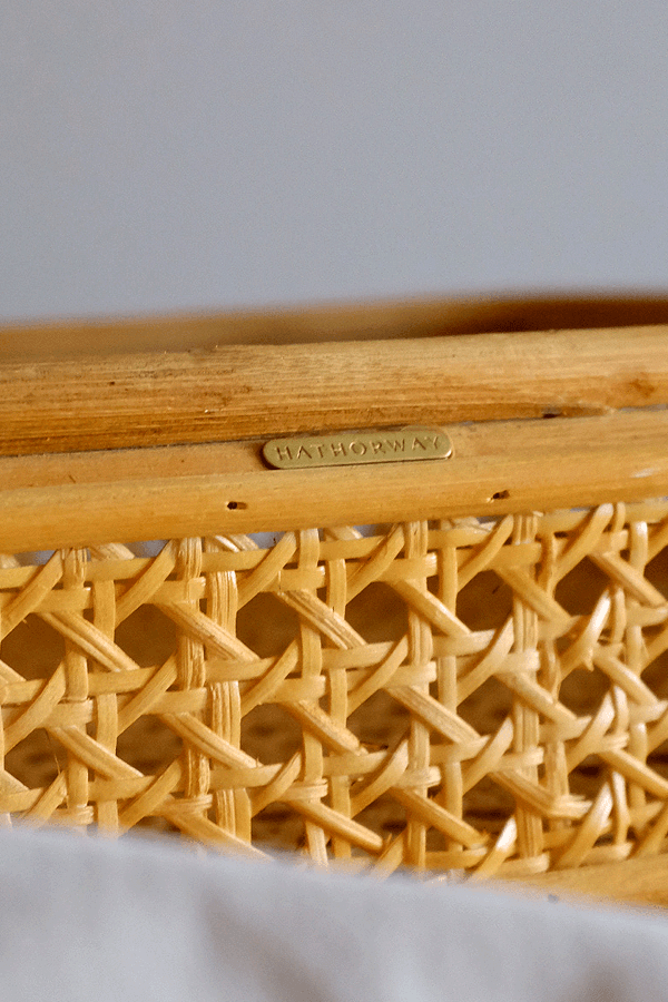 Bong Cane Woven Natural Rattan Tray