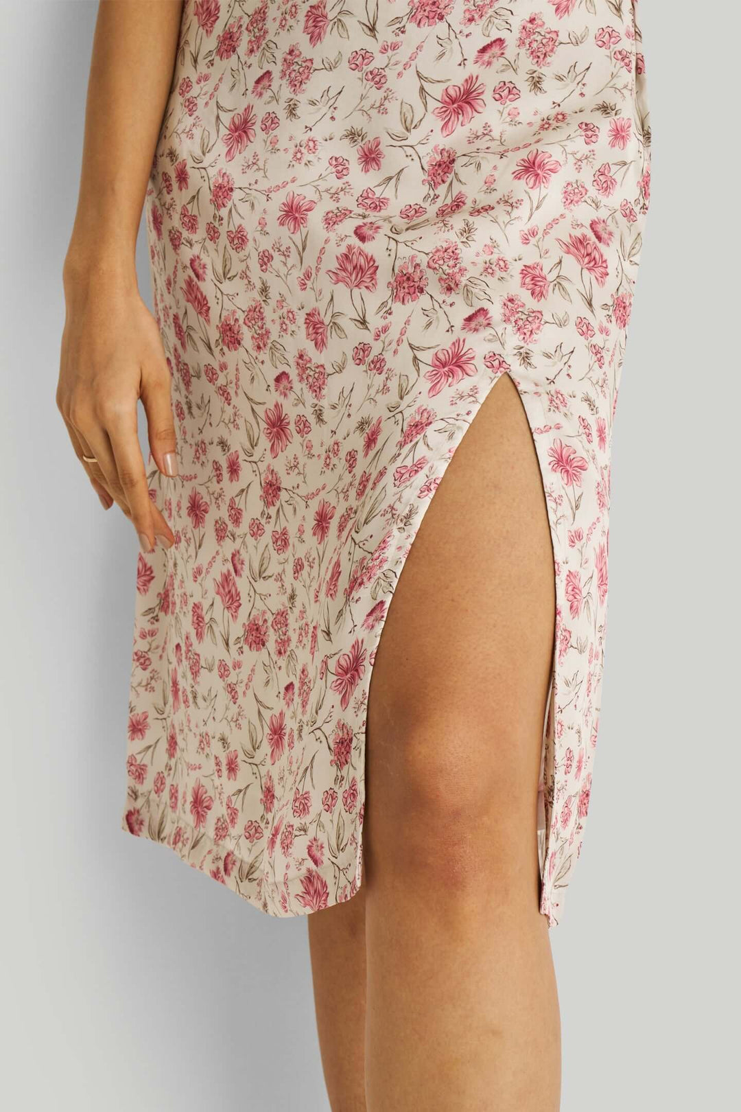 Brunch Skirt in Pink Florals