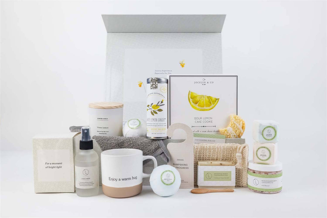 Get Well Gift Basket, All Natural Care Package