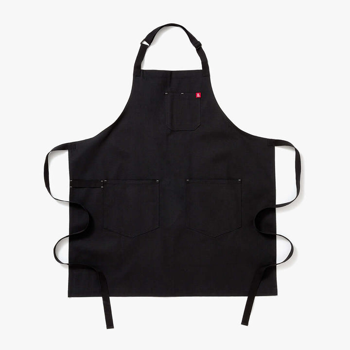 The Essential Apron - Caviar Black