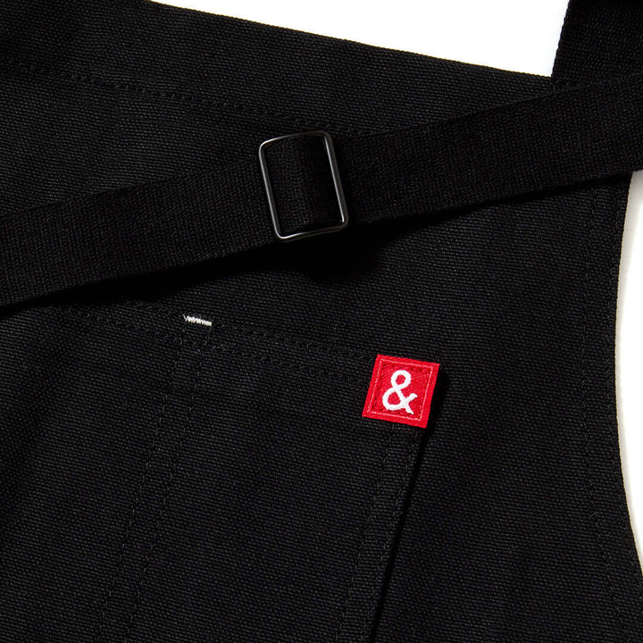 The Essential Apron - Caviar Black