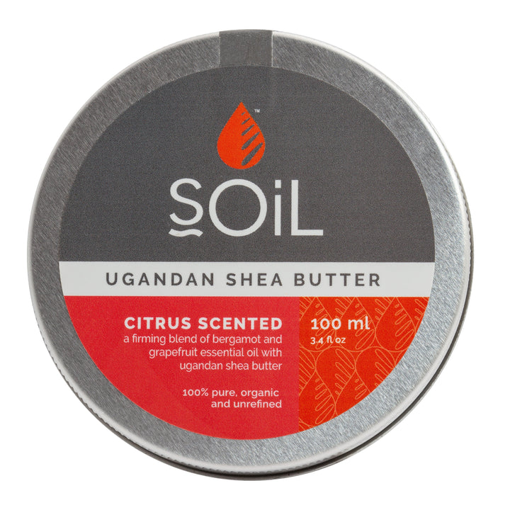 Organic Shea Butter - Citrus Scented 100ml