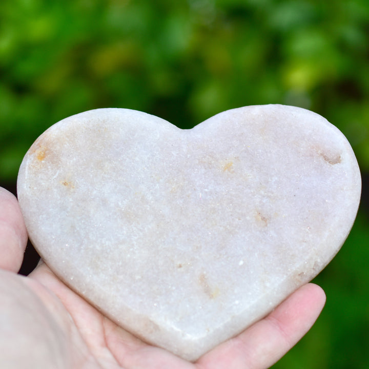 Pink Amethyst Hearts