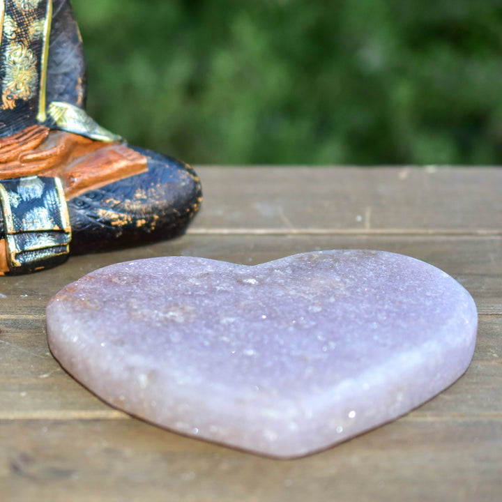 Pink Amethyst Hearts